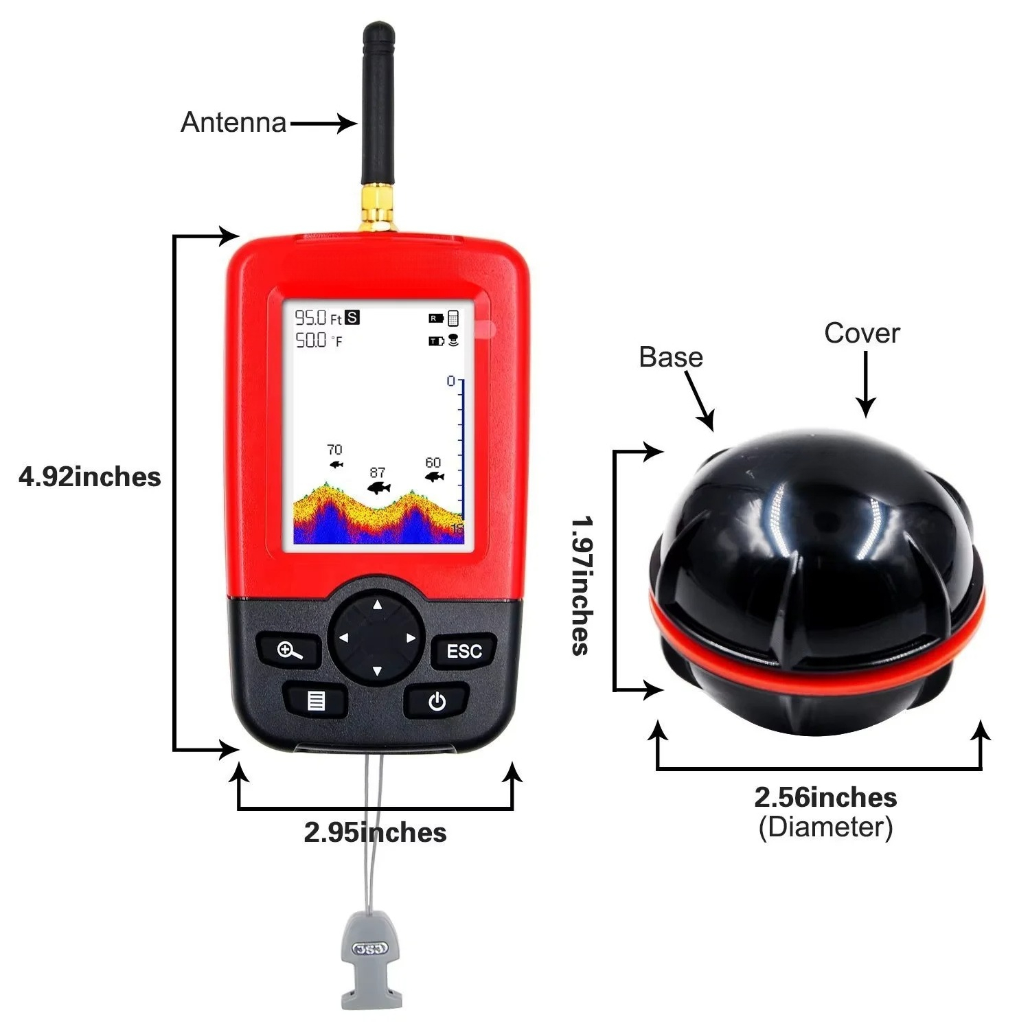 Fishing Equipment Manufacturers - New Fish Finder Deeper Detection Chinese