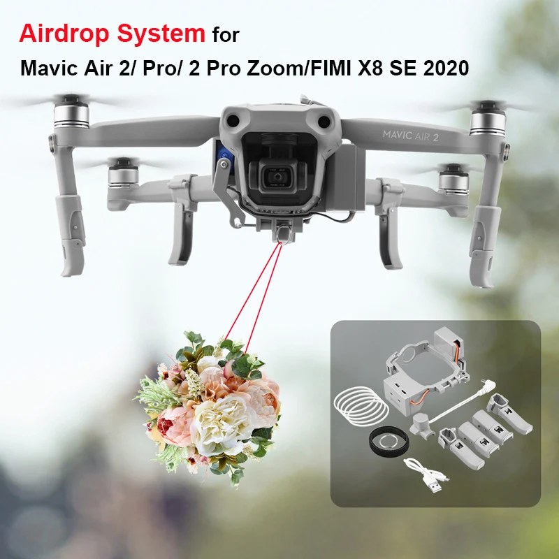 Fishing Equipment And Accessories - Airdrop System for DJI Mavic Air