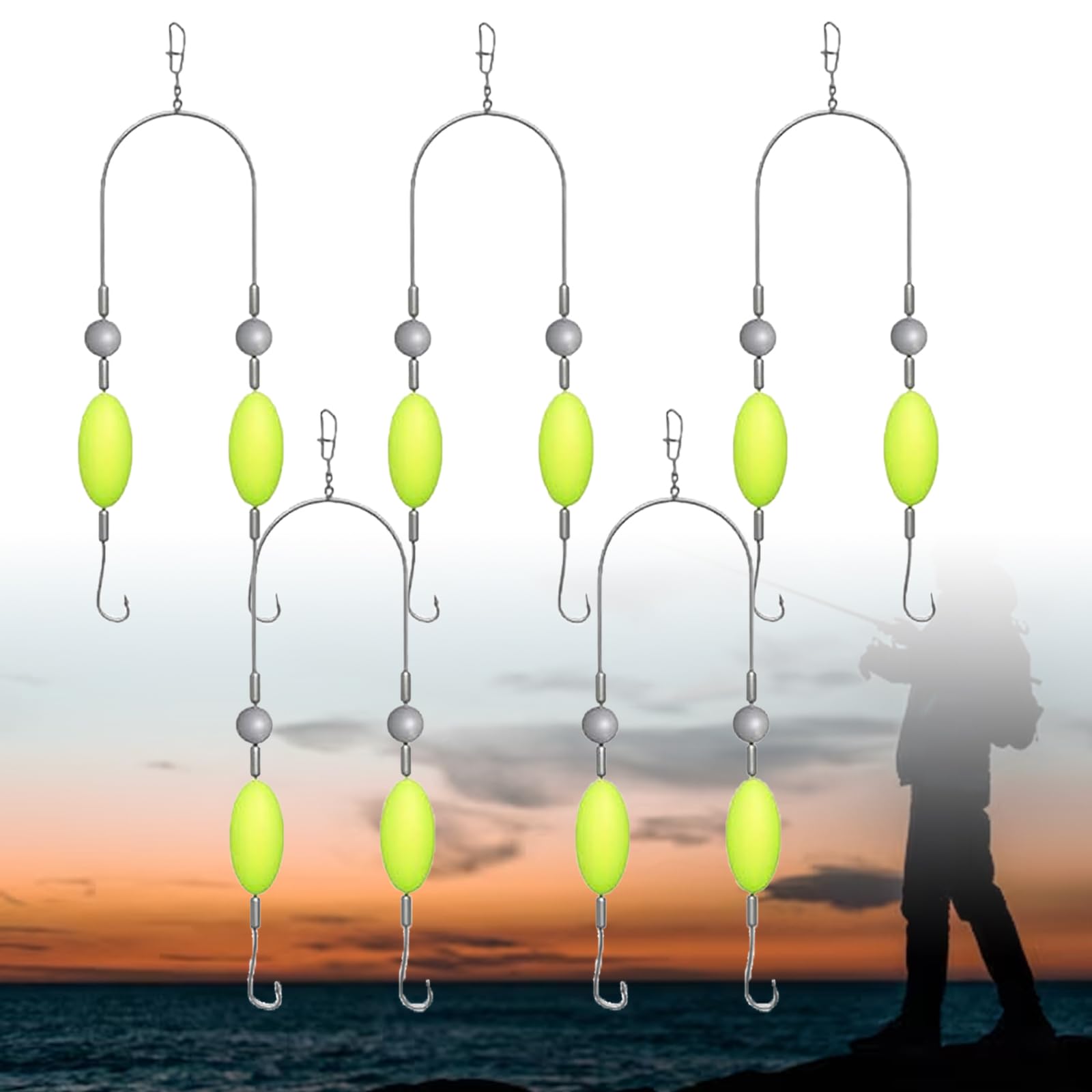 3/5/10Pcs Double Reverse Fishi - Fishing Equipment Ebay review and price