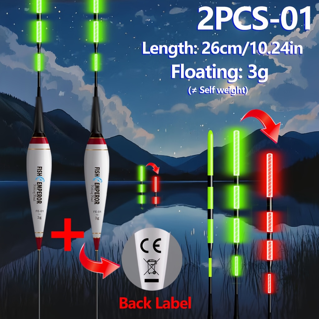 Bite Float 2PCS Intelligent co - Fishing Equipment Ebay review and price