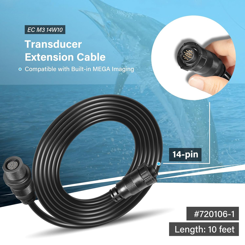 Transducer Extension Cable 10F - Fish Finder review and price