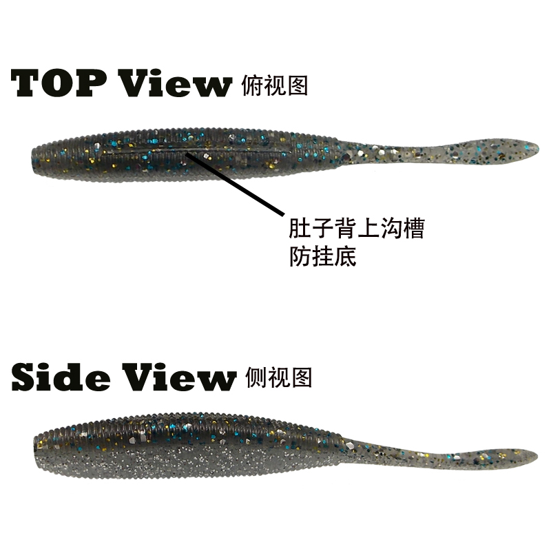 ESFISHING Drive Shad 100mm 8pc - Fishing Equipment Ebay review and price