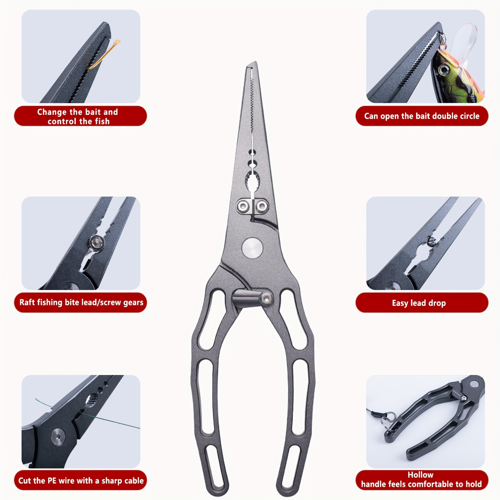 Fishing Pliers and Fish Grippe - Fishing Equipment Parts review and price
